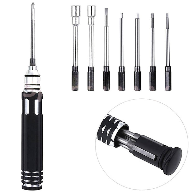 Multifunctional 8-in-1 Screwdriver Hex Screwdriver