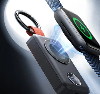 2000mAh portable wireless charger designed specifically for watches, compact and convenient for travel.
