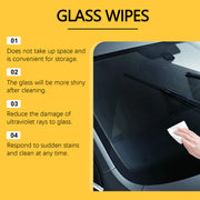 Car Glass Cleaning Wipes Rearview Mirror Anti-fog