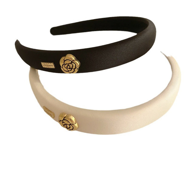 High-grade Camellia Headband Luxury Luxury