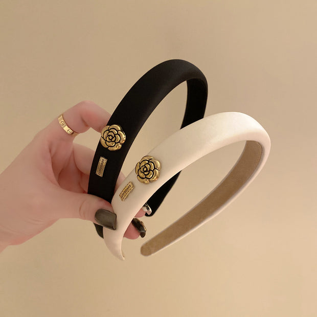 High-grade Camellia Headband Luxury Luxury