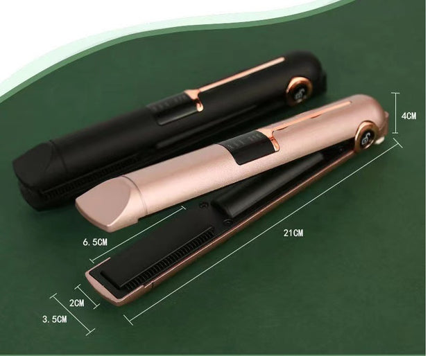 Portable Wireless Charger  Straight Curls Plate Clamp Does Not Hurt Hair